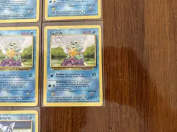 Pokemon TCG Squirtle & Wartortle Lot 10 Cards 63/102 42/102 English - Image 5