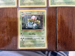 Pokemon TCG Base Set Bulbasaur & Ivysaur Lot 10 Cards 44/102 30/102 1999 English - Image 5