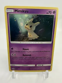 Mimikyu - SM29 - Sun & Moon Black Star Promo - Holo Rare Card - Pokemon TCG - LP - Image 1