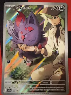 N's Zorua - Promo SV: Scarlet & Violet Promo Cards 189 NM - Image 1