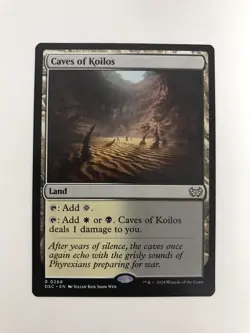 Caves of Koilos MTG Magic the Gathering Card NM Near Mint DSC - Image 1
