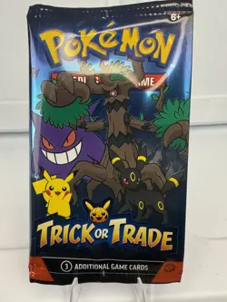 (1) Pack 2024 Pokemon Trick or Trade BOOster Bundle Halloween TCG SEALED - Image 1