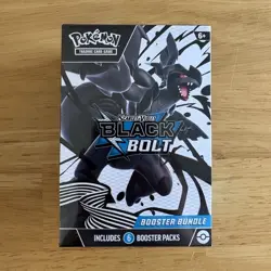 Sealed Pokemon Scarlet & Violet Black Bolt Booster Bundle Box English 2025 - Image 1