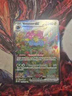 Pokemon Venusaur ex 198/165 Scarlet & Violet 151 Special Illustration Rare NM - Image 1