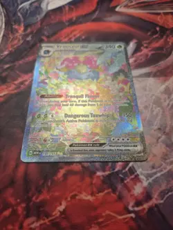 Pokemon Venusaur ex 198/165 Scarlet & Violet 151 Special Illustration Rare NM - Image 3