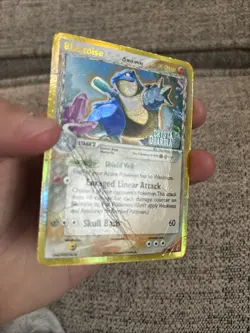 Pokemon Blastoise Gold Boarder Crystal Guardians Stamp 2/100 - Image 3