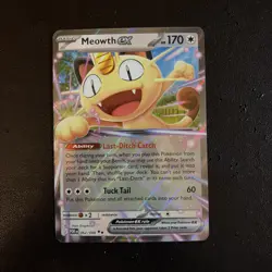2026 Pokemon Meowth ex 062/088 Perfect Order ME03 Double Rare Holo NM - Image 1