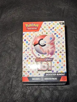 Pokemon TCG Scarlet and Violet: 151 Booster Bundle (6 Packs) 820650853210 - Image 1