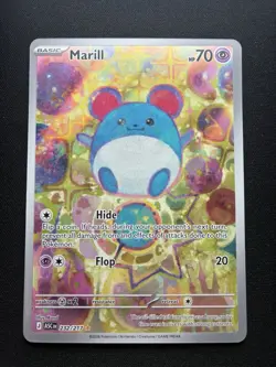 Pokemon: Marill Illustration Rare 232/217 Ascended Heroes - Image 1