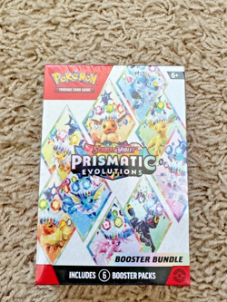 Pokemon Scarlet & Violet Prismatic Evolutions New Factory Sealed Booster Bundle - Image 1