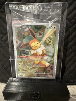 Pokemon Eevee TCG 173 Holo Promo Prismatic Evolutions Sealed, NM/M Condition - Image 1