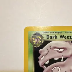 Pokemon Dark Weezing 14/82 Team Rocket 1st Edition Holo Rare 60 HP - Image 2