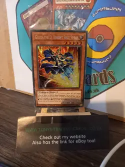 Giltia the D. Knight - Soul Spear LDS3-EN137 Secret Rare Limited Sealed YuGiOh - Image 1