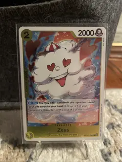 One Piece CCG Zeus A Fist Of Divine Speed R Foil OP11-106 - Image 1