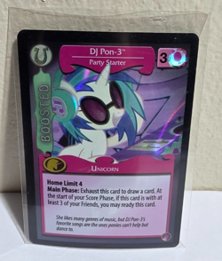 DJ Pon-3 (Party Starter) MTG Rock N Rave Fixed Foil LP x1 - MLP Card - Image 1