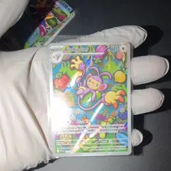 Pokemon Ambipom Full Art Holo Illustration Rare Card 107/094 110 HP 2023 - Image 1