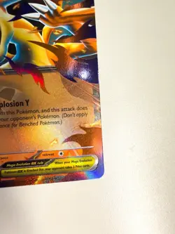 Pokemon Mega Charizard Y EX 030 MEP Ultra Rare Holo HP 360/Attack 280 Card - Image 4