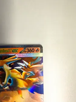 Pokemon Mega Charizard Y EX 030 MEP Ultra Rare Holo HP 360/Attack 280 Card - Image 5