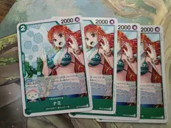 One Piece Bandai Nami 4x OP10-033 Character Japanese Card Game Regular - Image 1