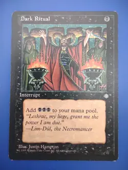 MTG Ice Age Dark Ritual X4 Magic The Gathering Cards 1995 - Image 5