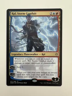 Ral Storm Conduit MTG Magic the Gathering Card NM Near Mint WAR - Image 1