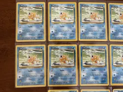 Pokemon TCG Magikarp Lot 13 Cards 35/102 47/82 72/111 1999 English - Image 2