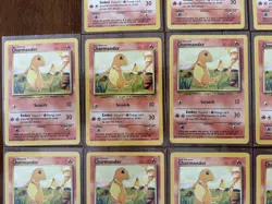 Pokemon TCG Charmander Base Set & Base Set 2 Lot 13 Cards 1999 English - Image 3