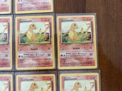 Pokemon TCG Charmander Base Set & Base Set 2 Lot 13 Cards 1999 English - Image 4