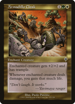 Armadillo Cloak #229 (HP) Invasion INV Magic MTG - Image 1