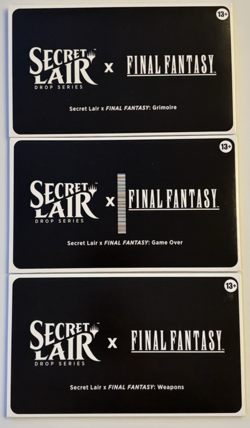 Secret Lair x Final Fantasy English NonFoil Bundle Brand New Sealed Unopened - Image 1