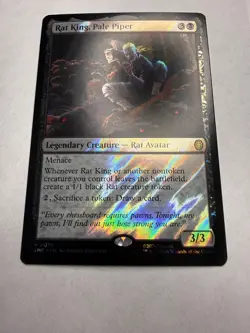 Rat King, Pale Piper (Surge Foil) Commander: Teenage Mutant Ninja Turtles Foil - Image 1