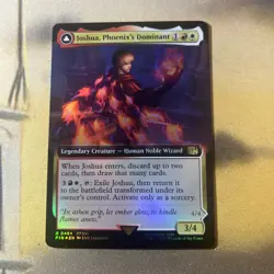 MTG / Joshua Phoenix’s Dominant - Extended Art Foil / Nm & Never Played - Image 1
