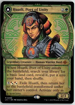 Huatli, Poet of Unity (Showcase) M The Lost Caverns of Ixalan 296 NM - Image 1