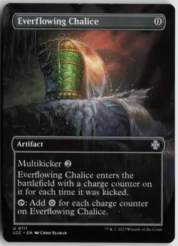 Everflowing Chalice (Borderless) Normal U Commander: The Lost Caverns of Ixalan - Image 1