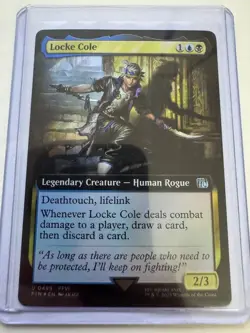 Locke Cole (Extended Art) Final Fantasy FOIL #0499 MTG ENG NM - Image 1