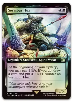 Seymour Flux (Extended Art) #452 (Foil) (NM) Final Fantasy FIN Magic MTG - Image 1