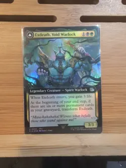 Exdeath, Void Warlock Extended Art FOIL Magic The Gathering Final Fantasy 485 - Image 1