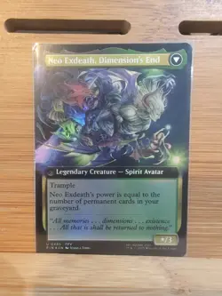 Exdeath, Void Warlock Extended Art FOIL Magic The Gathering Final Fantasy 485 - Image 2