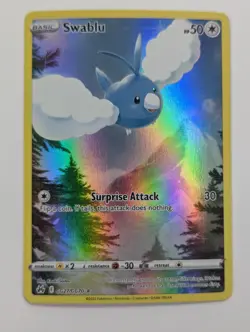 Swablu GG27/GG70 Crown Zenith: Galarian Gallery Holo Pokemon TCG NM - Image 1