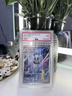 Pokemon Poliwhirl Sv: Scarlet & Violet 151 Illustration Rare Holo 176/165 PSA 9 - Image 2