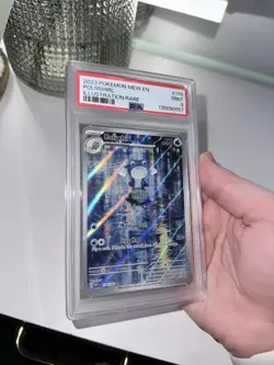 Pokemon Poliwhirl Sv: Scarlet & Violet 151 Illustration Rare Holo 176/165 PSA 9 - Image 3