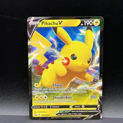 Pikachu V SWSH061 Full Art Promo - 2021 Pokemon Shining Fates - Image 1
