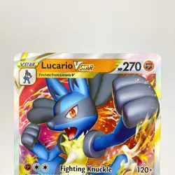 Pokemon Lucario VSTAR SWSH214 Black Star Promo - Oversized Jumbo - NM/M - Image 3