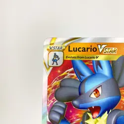 Pokemon Lucario VSTAR SWSH214 Black Star Promo - Oversized Jumbo - NM/M - Image 4