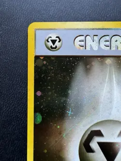Metal Energy Japanese Neo Genesis NM Holo Swirl Pokemon Pocket Monsters Back - Image 2