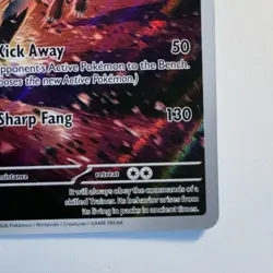 Pokemon Mightyena Full Art Holo Rare 243/217 ASC 2026 Stage 1 120 HP - Image 4