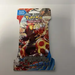 Pokemon TCG XY Primal Clash Booster Pack 10 Cards Sealed Brand New Groudon Art - Image 1