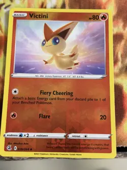 Victini 036/264 Reverse Holo Fusion Strike Pokemon TCG - Image 1