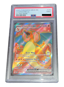 Pokemon - Charizard ex - PSA 9 - 151 MEW ENG - Ultra Rare - Image 1