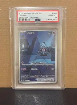 2024 SFA EN Pokemon TCG Duskull PSA 10 - Image 1